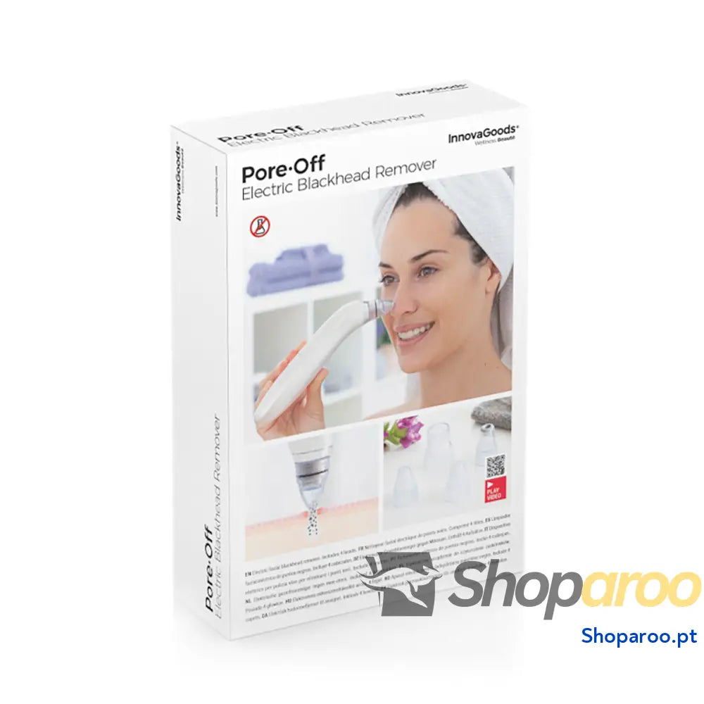 Aparelho de Limpeza Facial Elétrico para Pontos Negros Pore·Off InnovaGoods