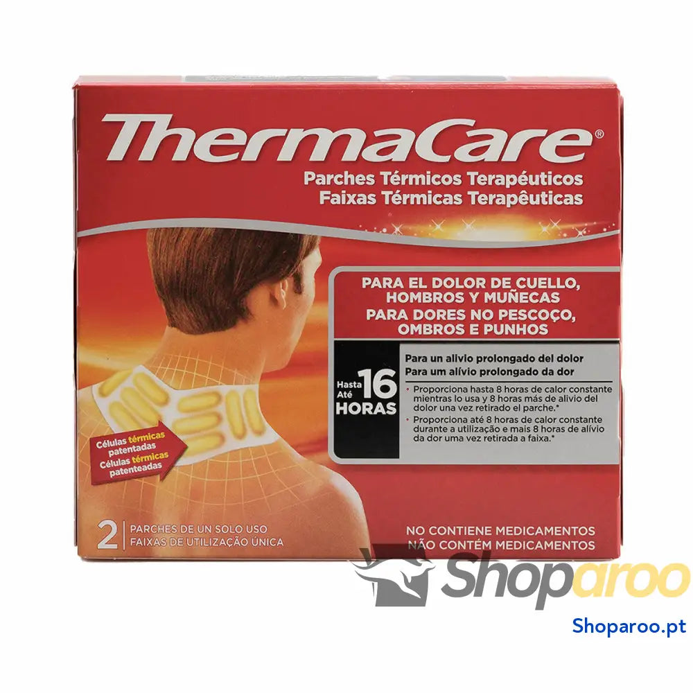 Aplicações termoadesivas Thermacare (1 Unidade)