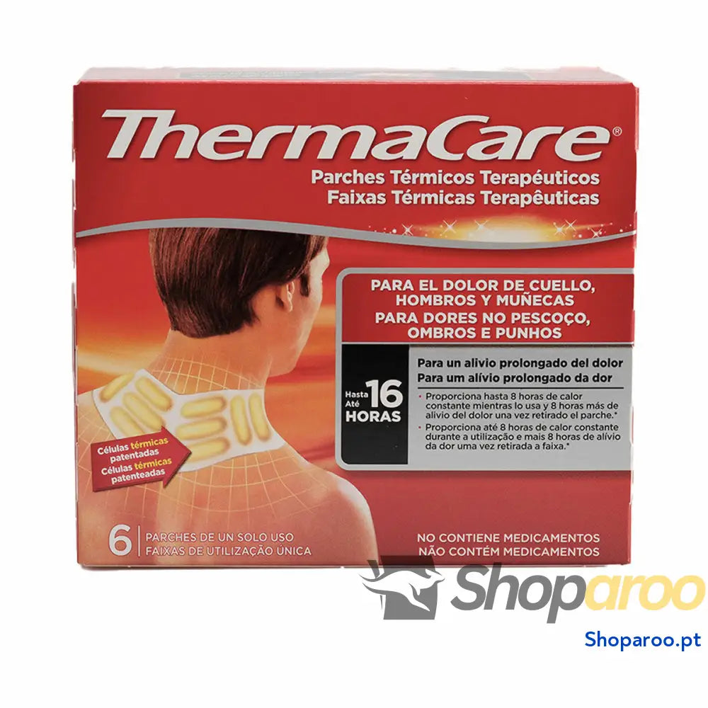 Aplicações termoadesivas Thermacare