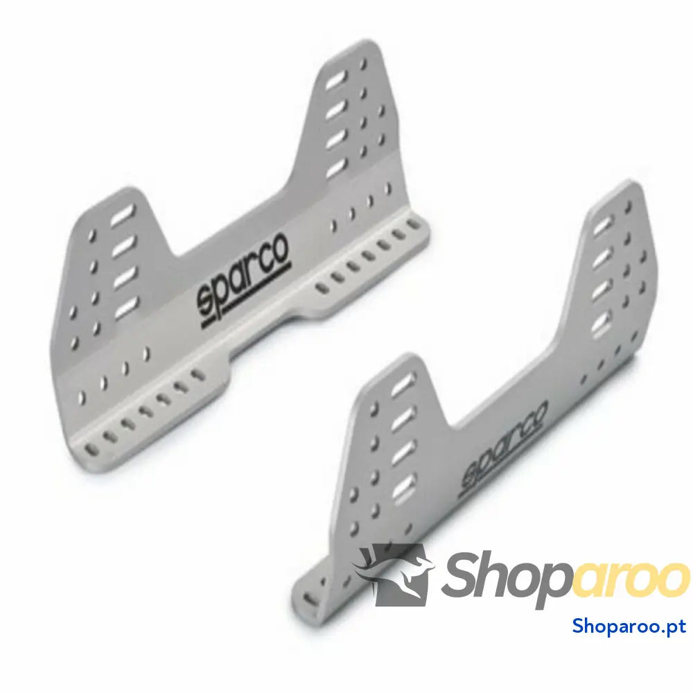 Apoio Lateral para Assento de Corrida Sparco Prateado Alumínio (6 mm) (415 mm)