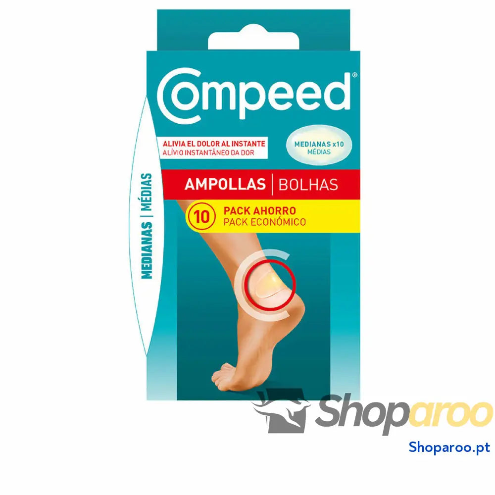 Apósitos Esterilizados Compeed AMPOLLAS 10 Unidades