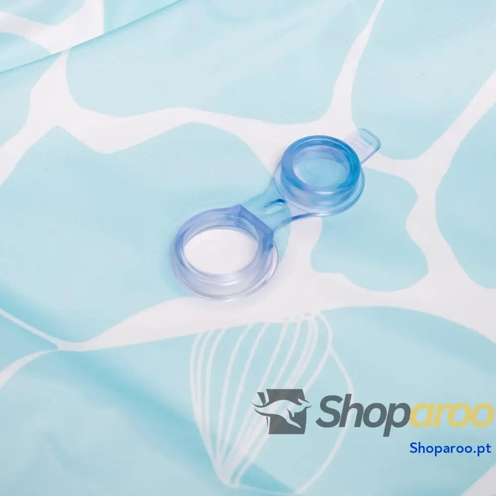 AQPET AqpetFriends Piscina de plástico para cães e animais estimação dobrável jardim design do mar 80 x 20 cm