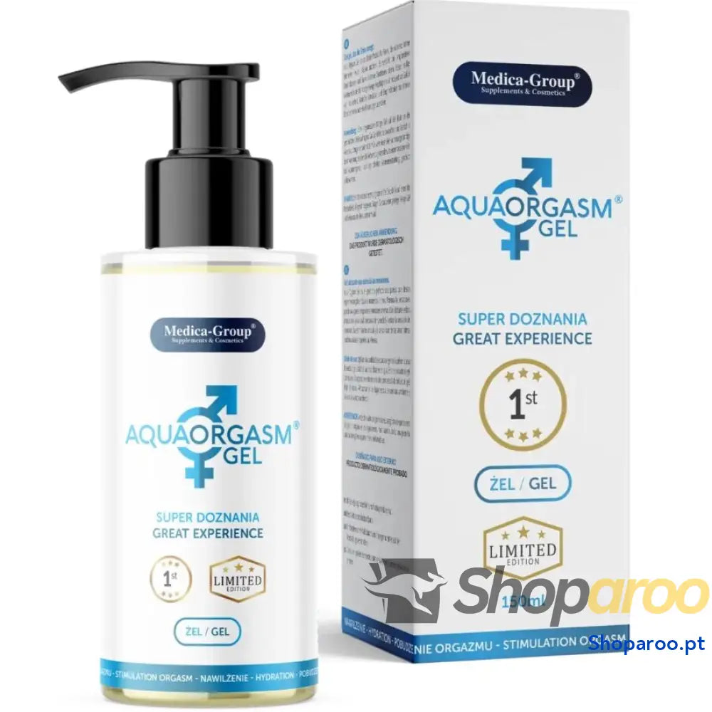 Aqua Orgasm Gel Íntimo 150ml Sensações Intensificadas e Hidratação