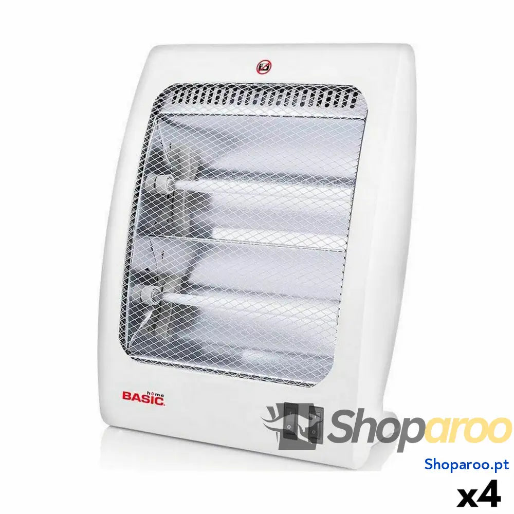 Aquecedor Basic Home Elétrico 800 W (4 Unidades)