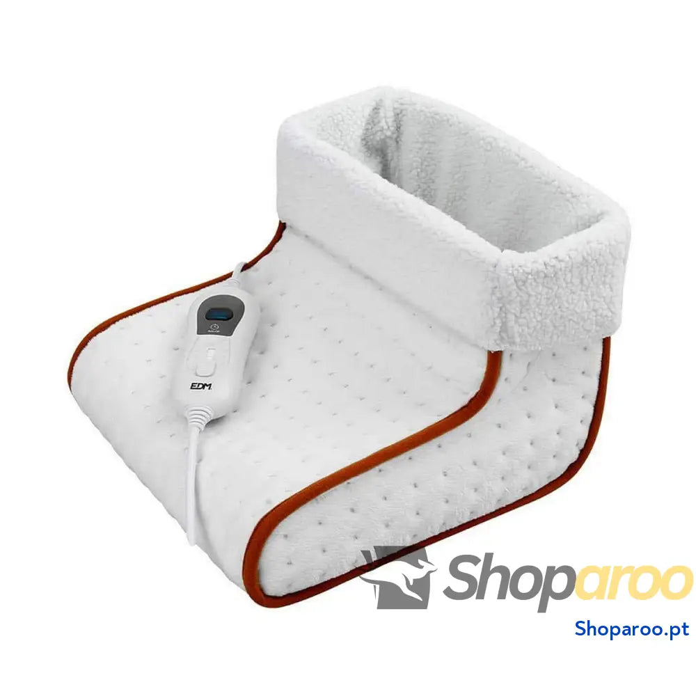Aquecedor de Pés EDM 07486 Branco 30 x 24 cm
