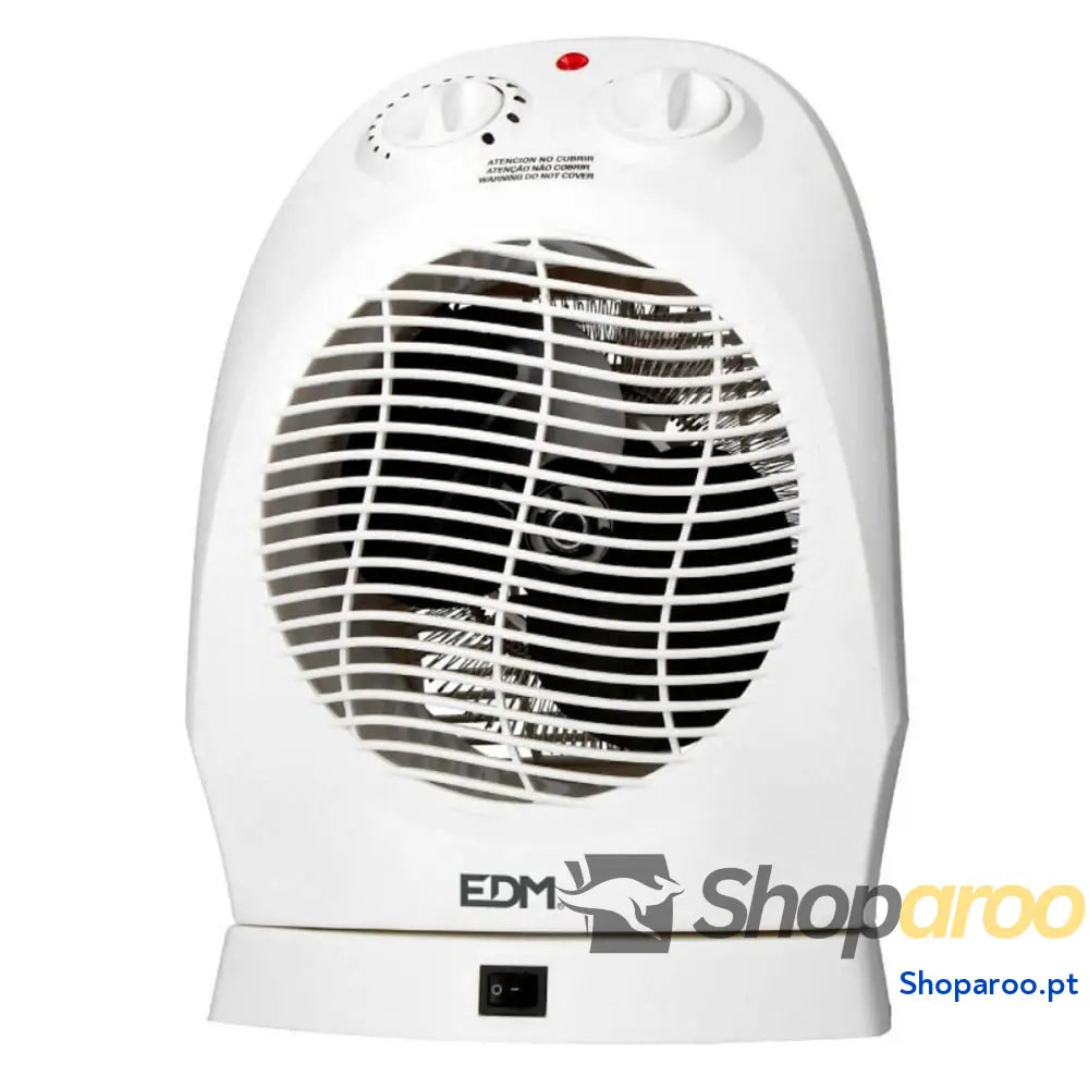 Aquecedor EDM 07202 Branco 1000 2000 W