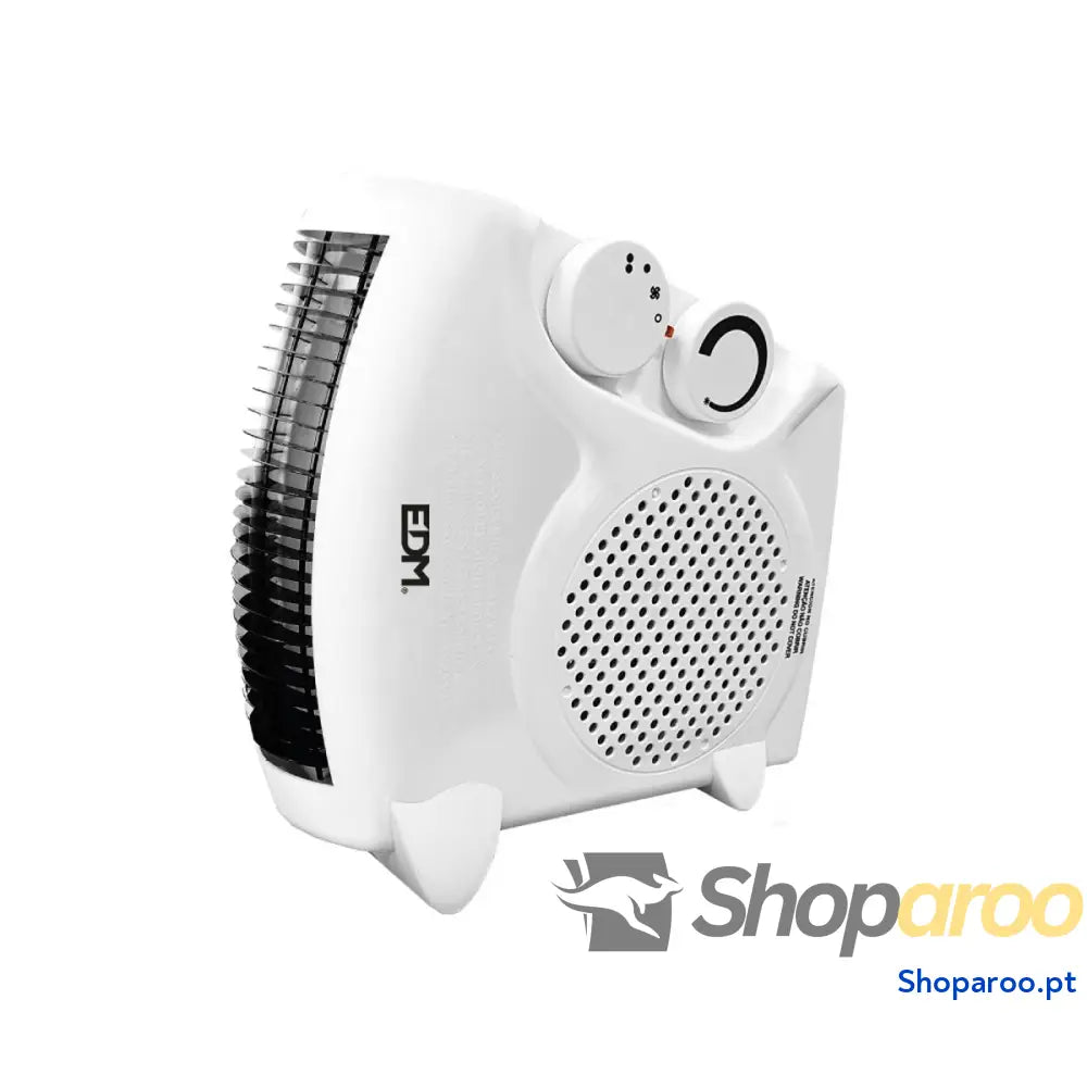 Aquecedor EDM 07205 Branco 1000 2000 W Compacto