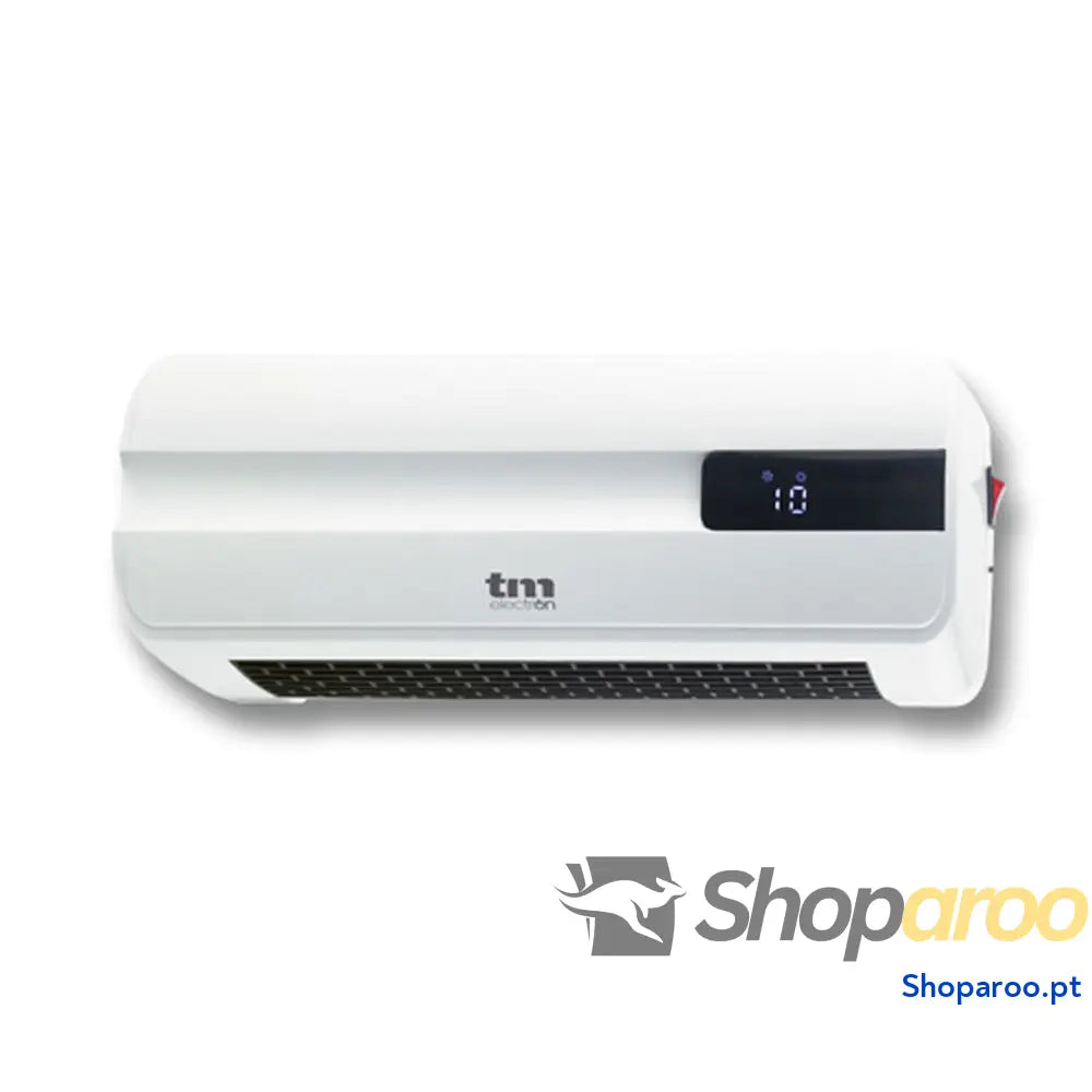 Aquecedor TM Electron 2000 W Branco/Preto Elétrico De parede