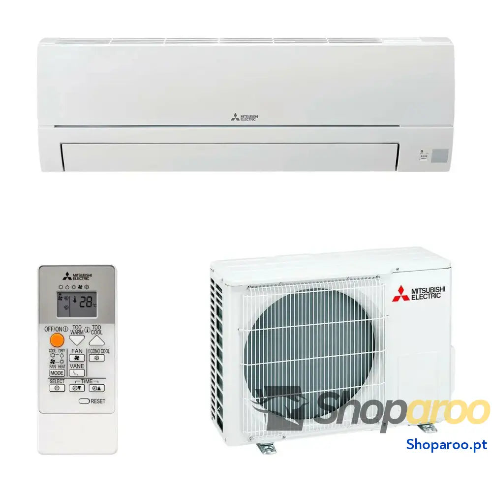 Ar Condicionado Mitsubishi Electric MSZHR35VFK 2924F A + + Branco 3400 W 3700 2924 fg/h kcal/h 3096