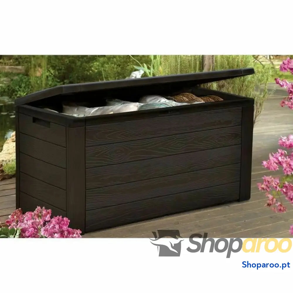 Arca de Exterior TOOD Castanho Resina 120 x 46 x 58 cm