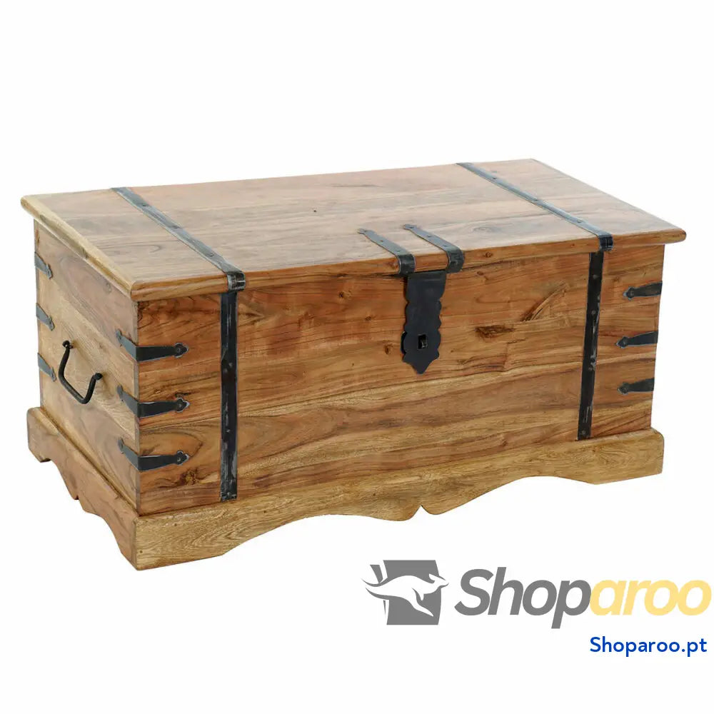 Arca DKD Home Decor Natural Colonial Acácia 90 x 40 x 40 cm