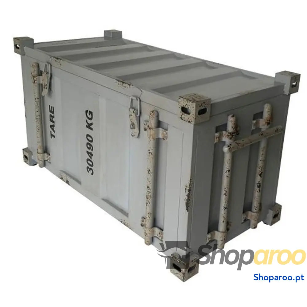 Arca Home ESPRIT Container Azul celeste Metal Vintage 89 x 41,5 x 45,5 cm