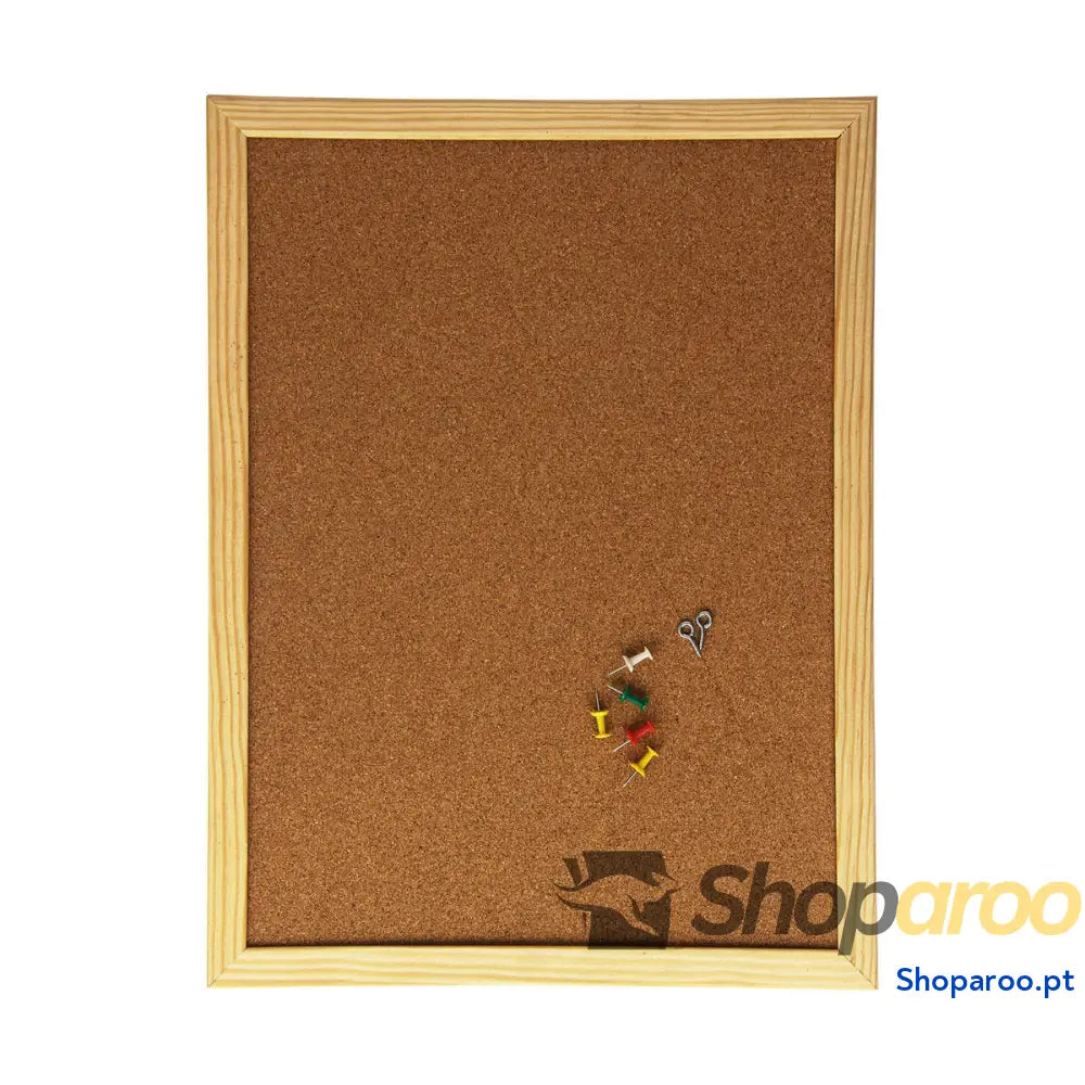 Ardósia Q Connect Cortiça Castanho (40 x 30 cm)