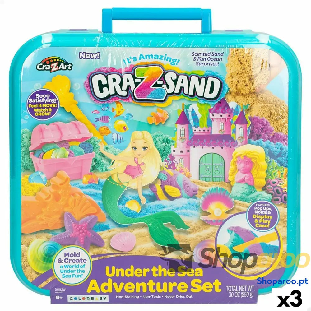 Areia Mágica Cra-Z-Art (3 Unidades) 850 g