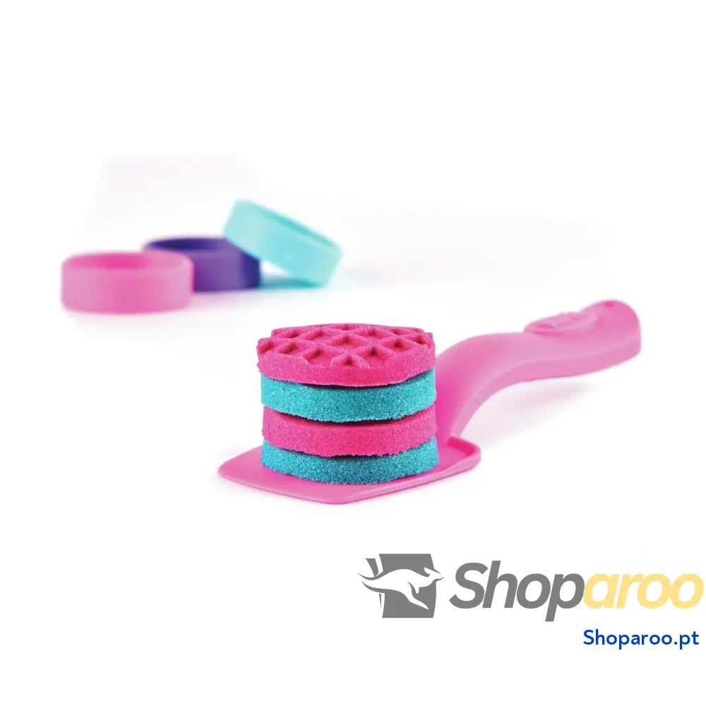 Areia Mágica Spin Master Bake Shop Unicórnio Cartão Plástico