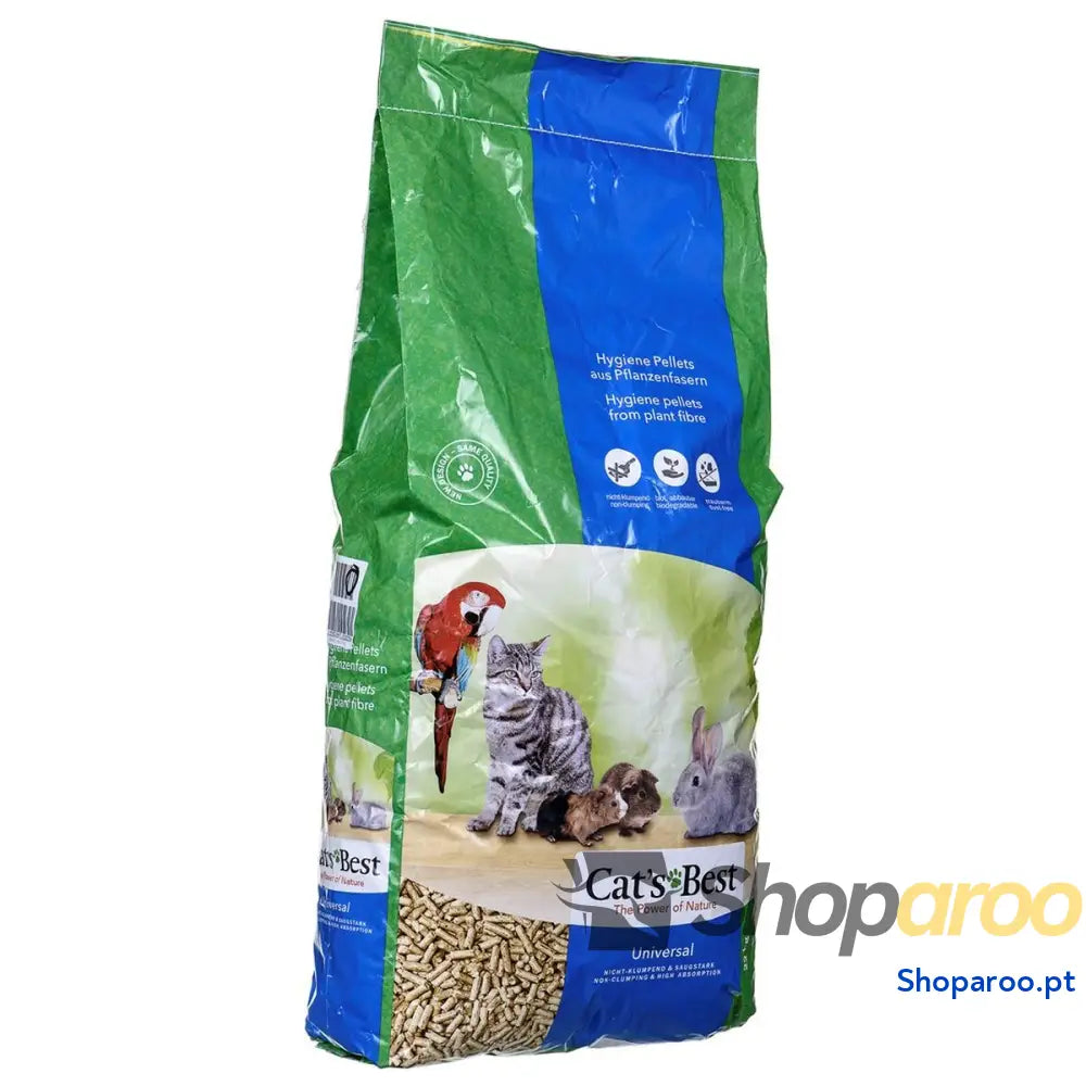 Areia para Gatos Cat's Best Universal 40 L