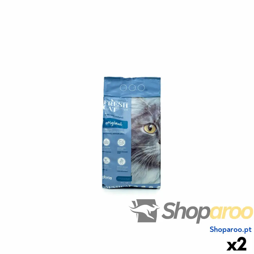 Areia para Gatos Gloria Original 10 kg 2 Unidades