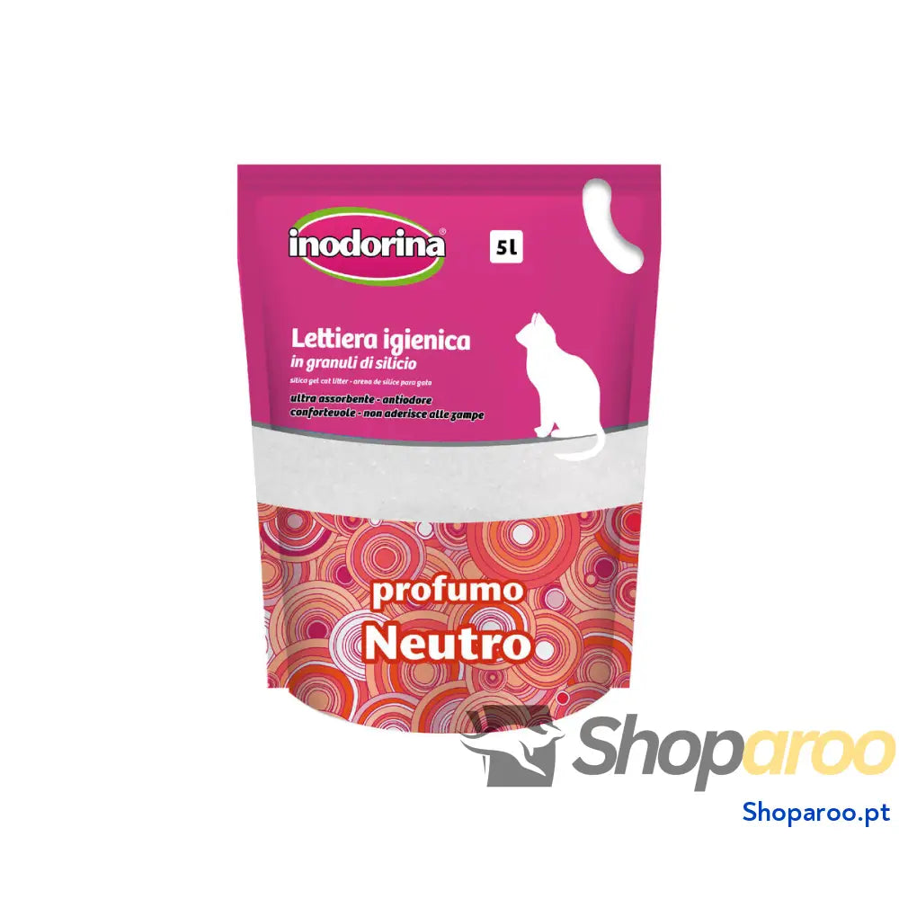 Areia para Gatos Inodorina Neutro Sem perfume 5 L