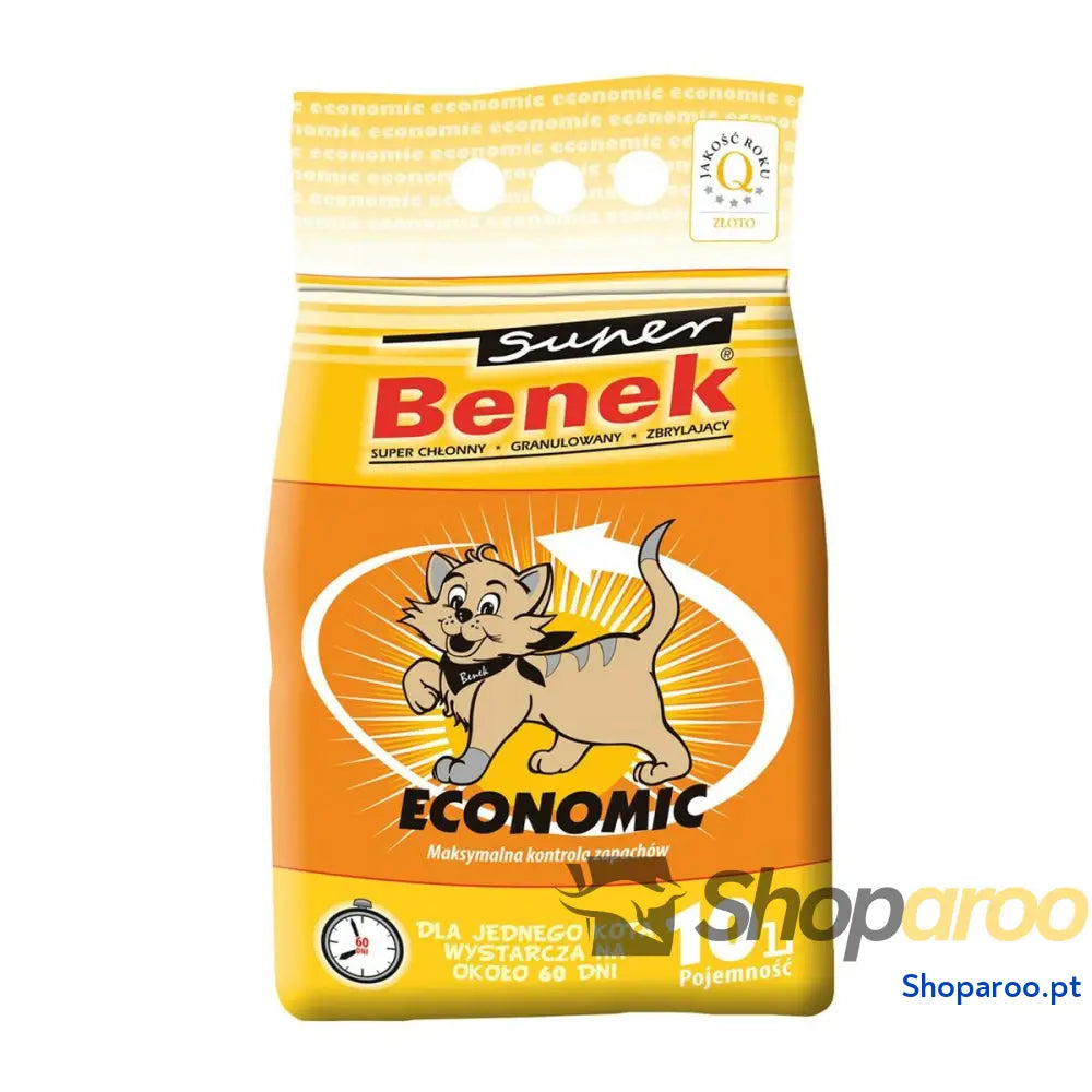Areia para Gatos Super Benek Certech 10 L