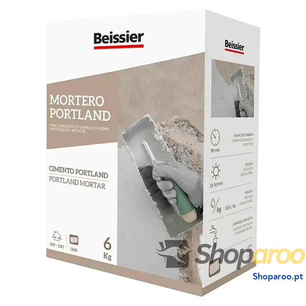 Argamassa Beissier Portland 70303-002 Cinzento 6 Kg