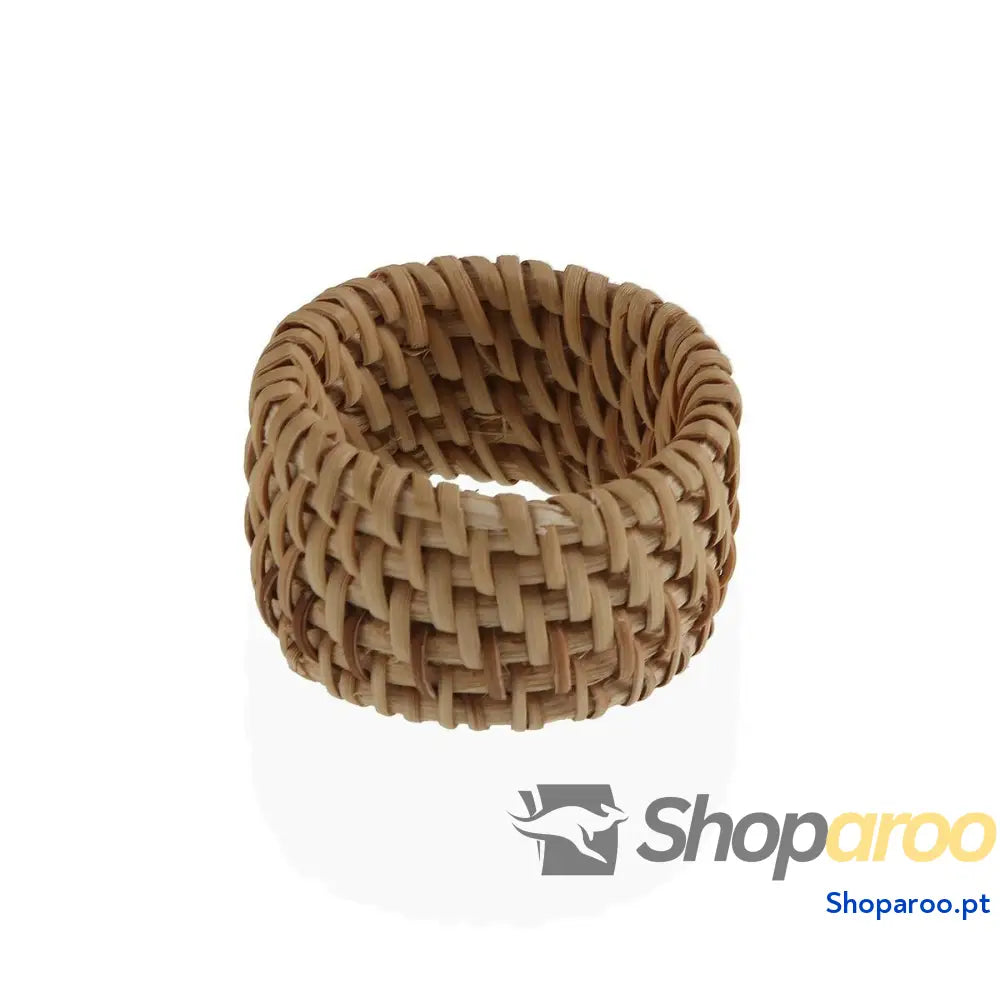 Argola de guardanapo Versa Castanho Rotim 5 x 3 cm