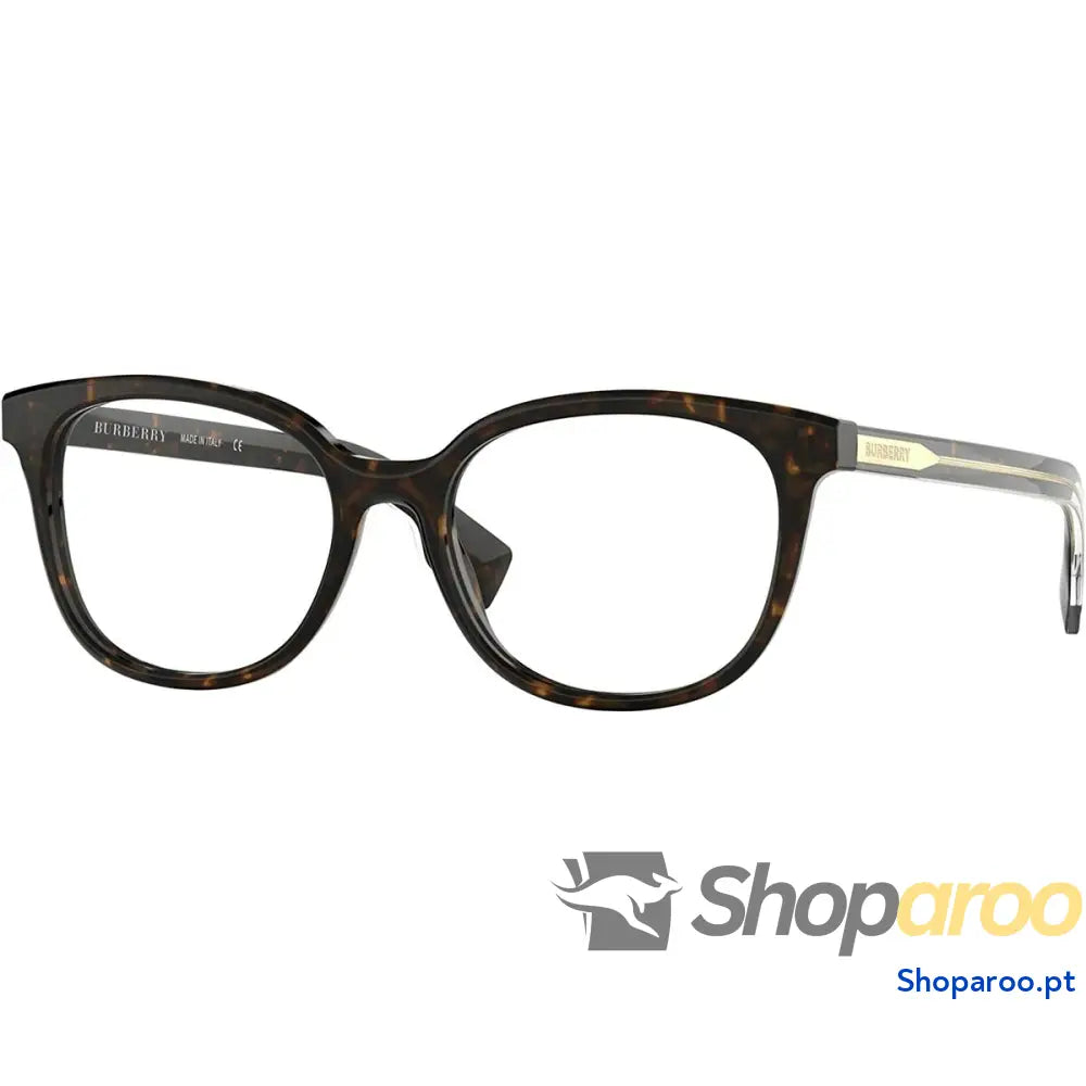 Armação de Óculos Feminino Burberry STRIPED CHECK BE 2291