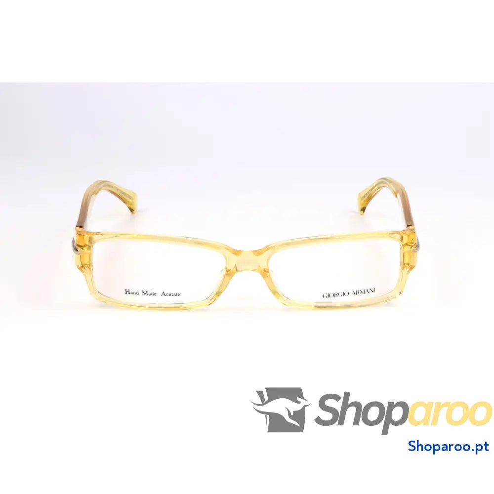 Armação de Óculos Homem Armani GA-713-FRF ø 53 mm Amarelo