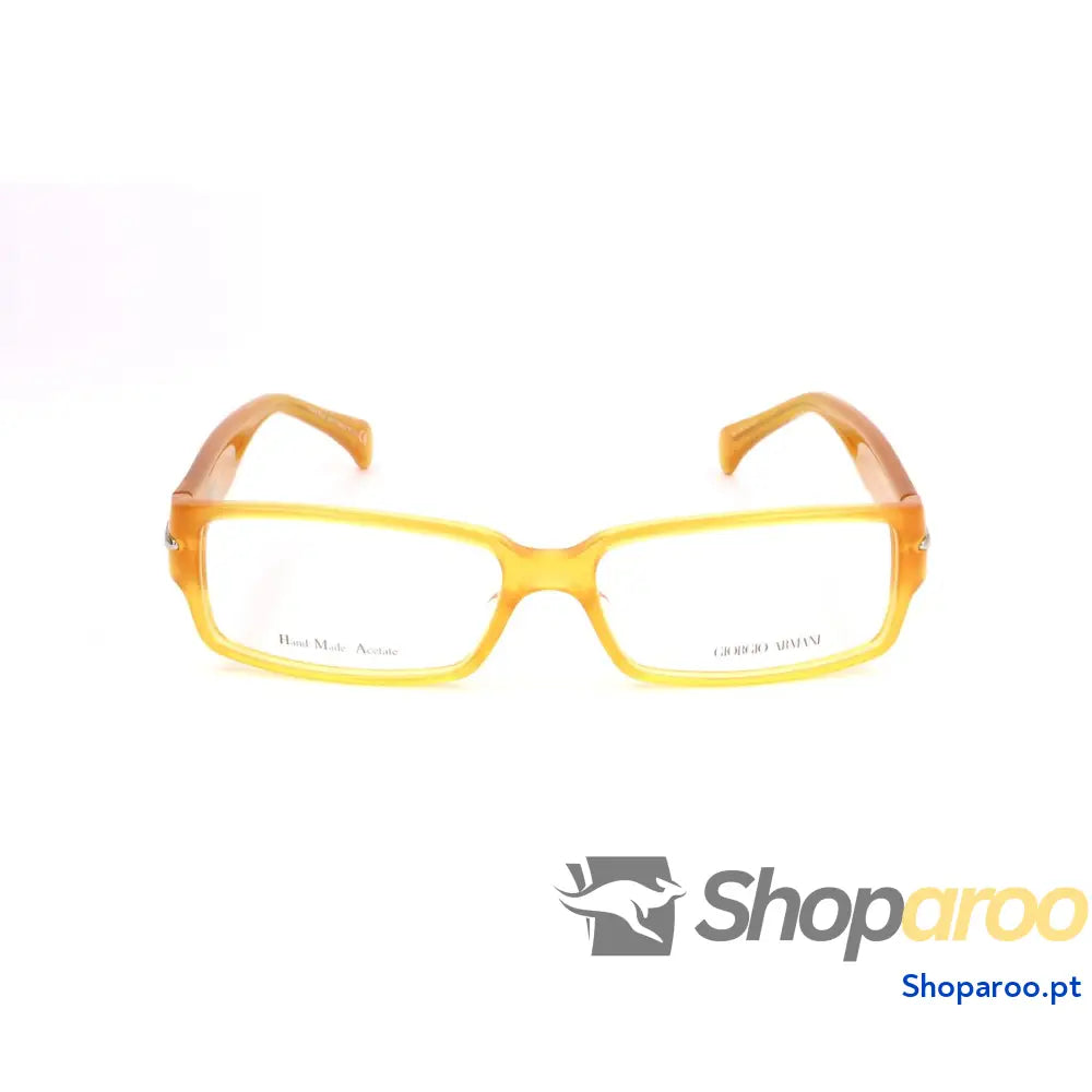 Armação de Óculos Homem Armani GA-713-PD9-55 ø 55 mm Amarelo