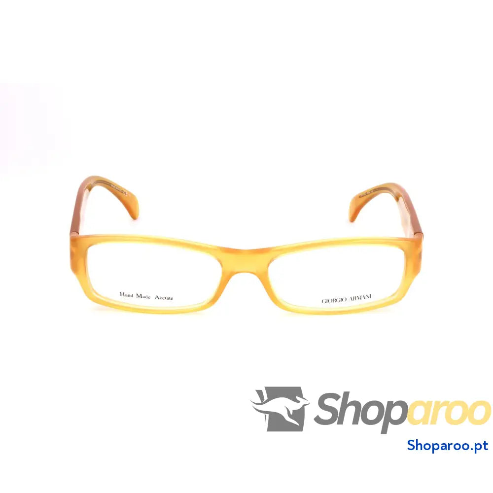 Armação de Óculos Homem Armani GA-806-PD9-55 ø 55 mm Amarelo