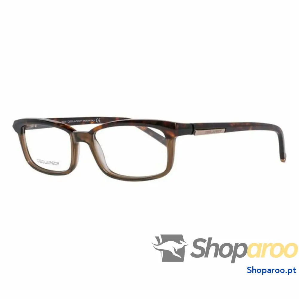 Armação de Óculos Homem Dsquared2 DQ5034 53056 Castanho Ø 53 mm