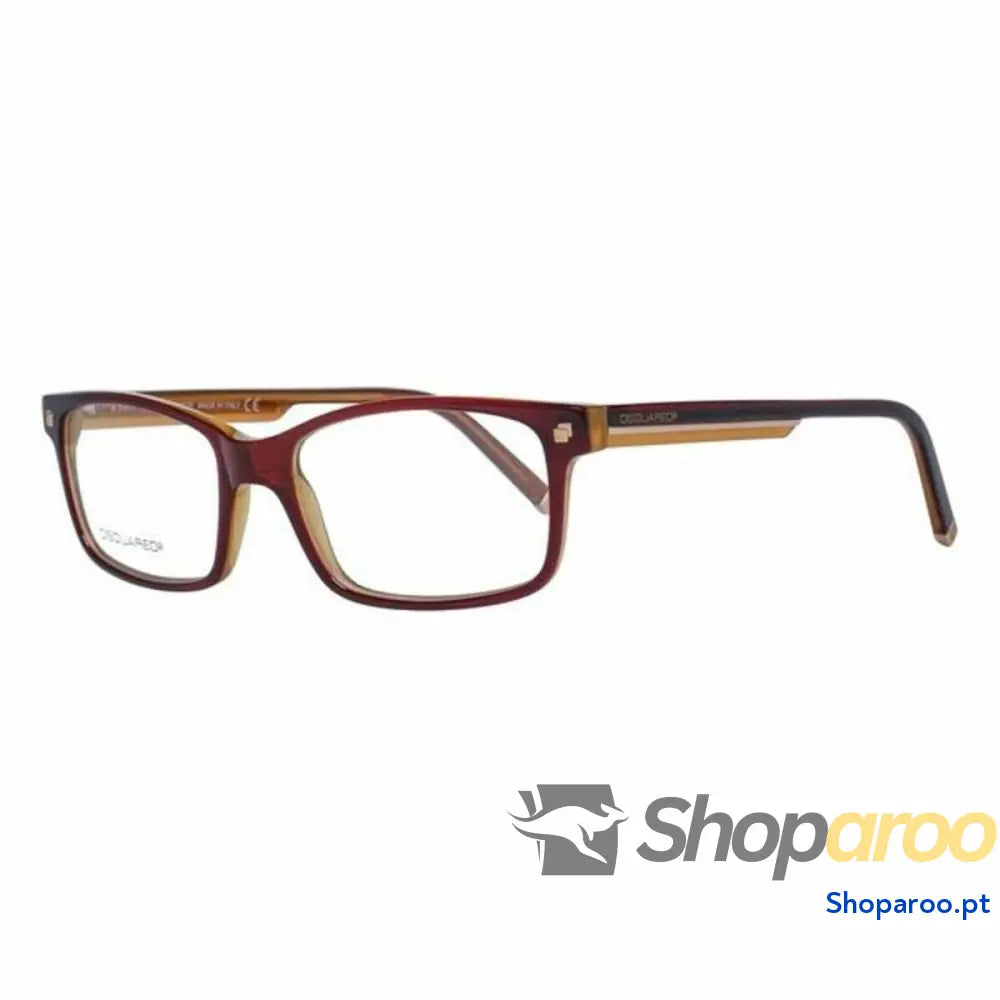 Armação de Óculos Homem Dsquared2 DQ5036 54071 Vermelho ø 54 mm