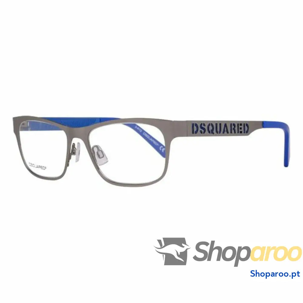 Armação de Óculos Homem Dsquared2 DQ5097-015-52 Prateado Ø 52 mm