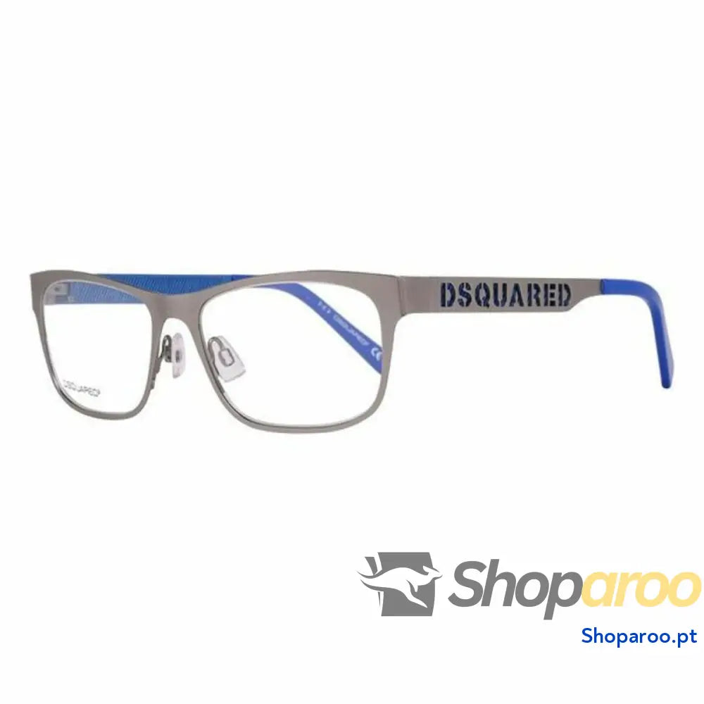 Armação de Óculos Homem Dsquared2 DQ5097-015-54 Prateado ø 54 mm