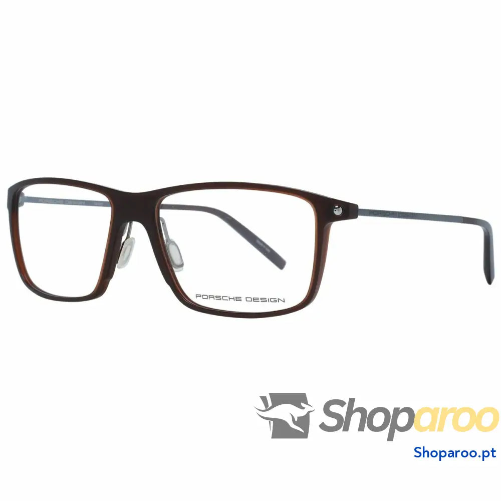 Armação de Óculos Homem Porsche Design P8336-56E Castanho ø 56 mm