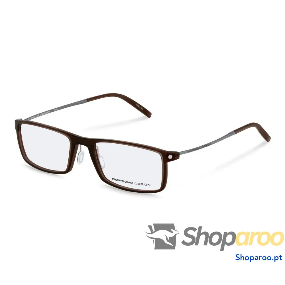 Armação de Óculos Homem Porsche Design P8384-D-55 Castanho Ø 55 mm