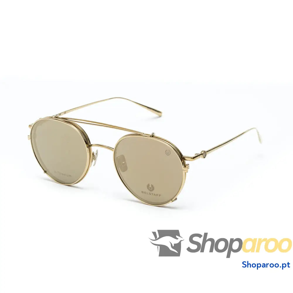 Armação de Óculos + Óculos de Sol Belstaff JAGGED-DORADO-TITANIUM Ø 53 mm Clip On