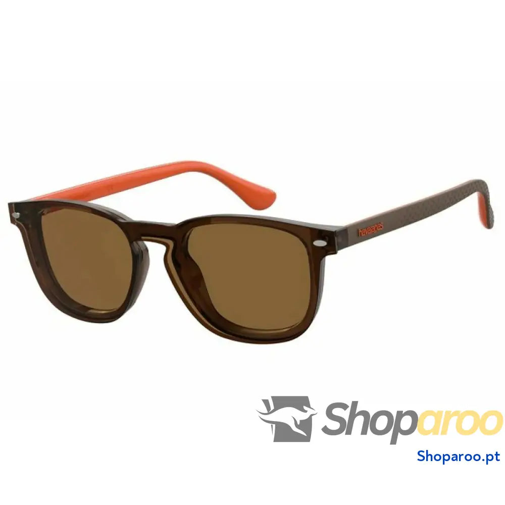 Armação de Óculos + Óculos de Sol Havaianas BOTAFOGO-CS-12J ø 57 mm Clip On