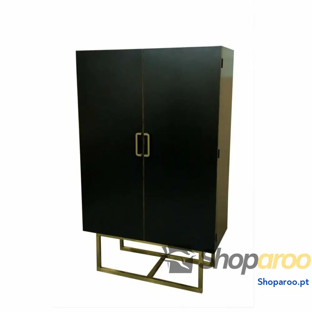 Armário DKD Home Decor 110 x 50 180 cm Preto Metal Choupo