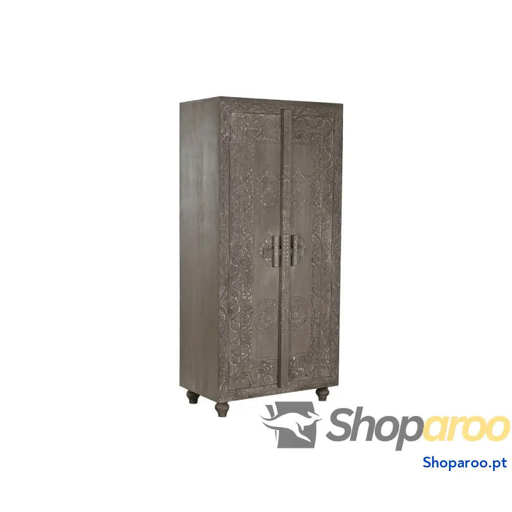 Armário Home ESPRIT Marrom claro Madeira 85,5 x 47 180 cm