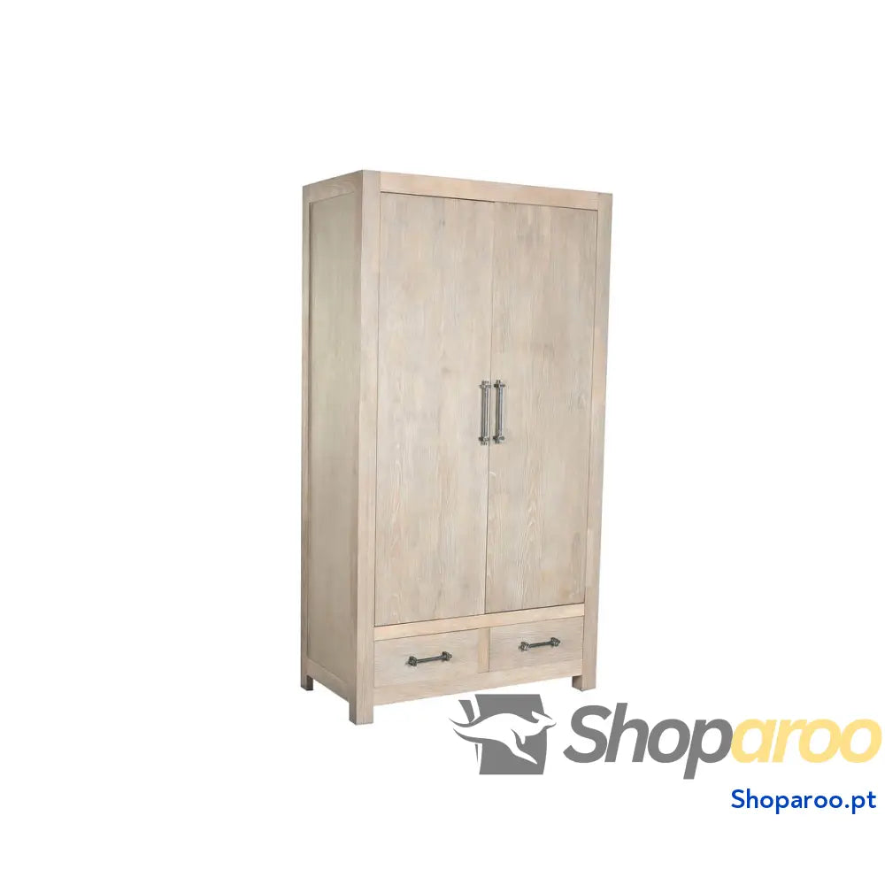 Armário Home ESPRIT Natural Madeira 108 x 55 200 cm