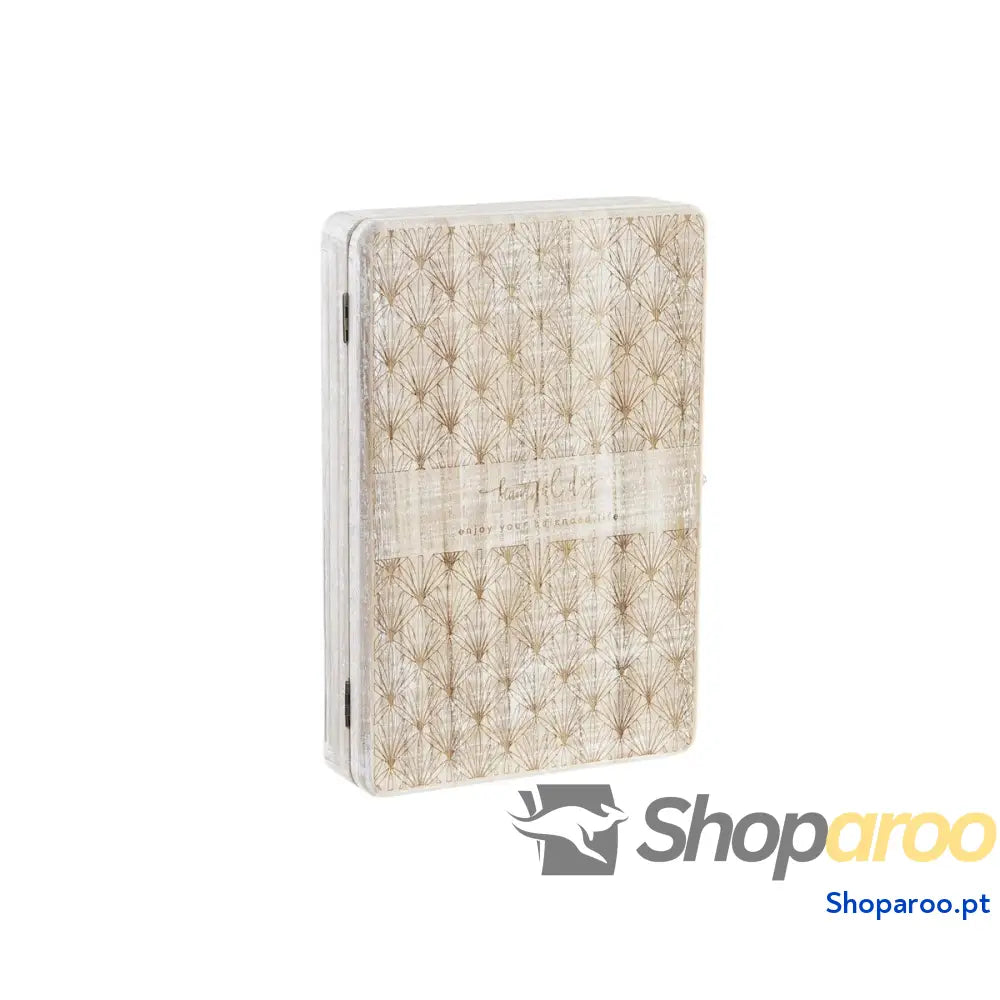 Armário para chaves DKD Home Decor Natural Madeira MDF 20 x 5,2 30 cm