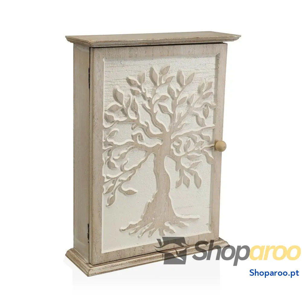 Armário para chaves Versa Árvore Madeira MDF 1,5 x 32 26,8 cm