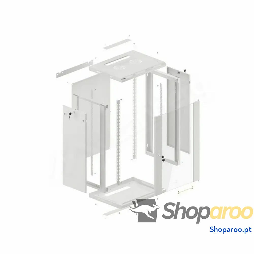 Armário rack mural Lanberg WF01-6418-10S