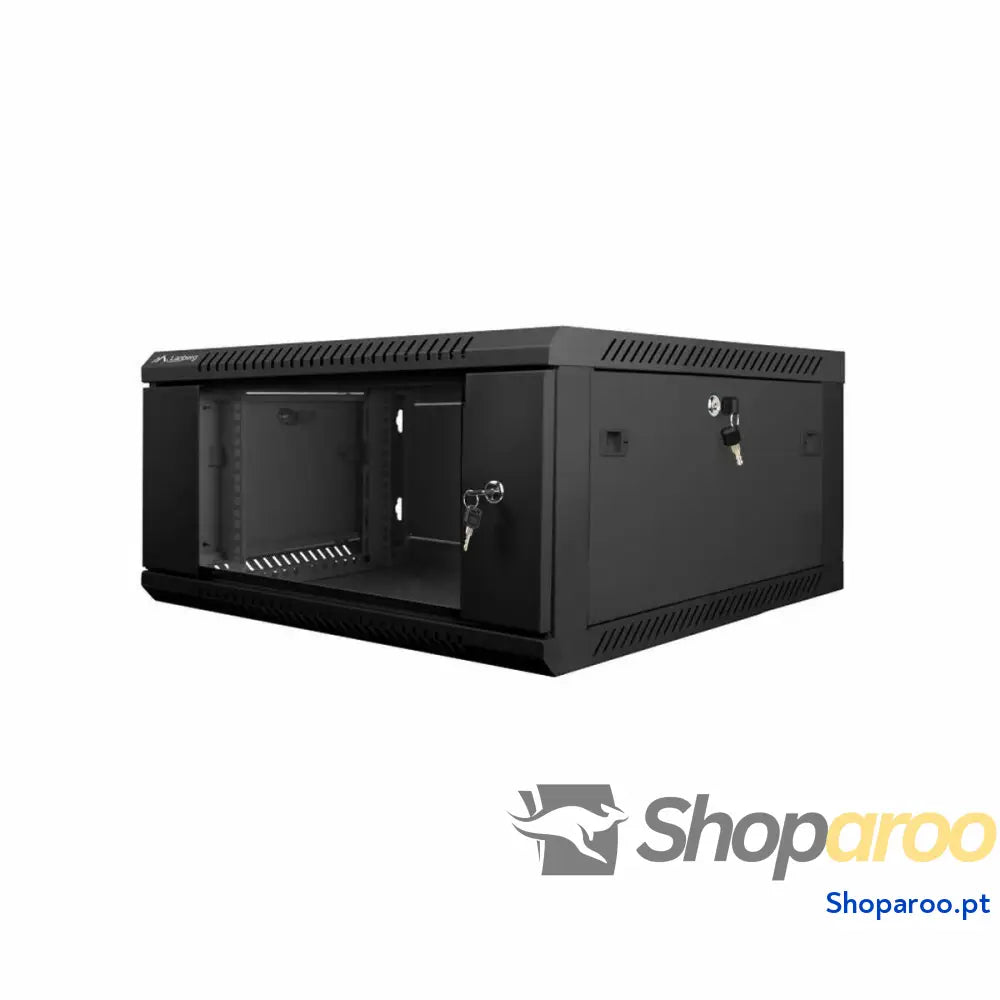 Armário rack mural Lanberg WF01-6604-10B 60 x 60 cm 4U
