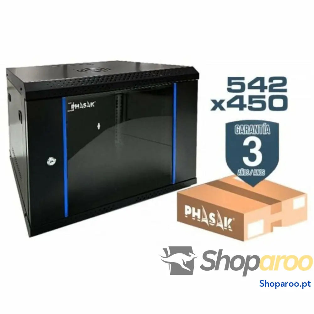 Armário rack mural Phasak PHO 2220D