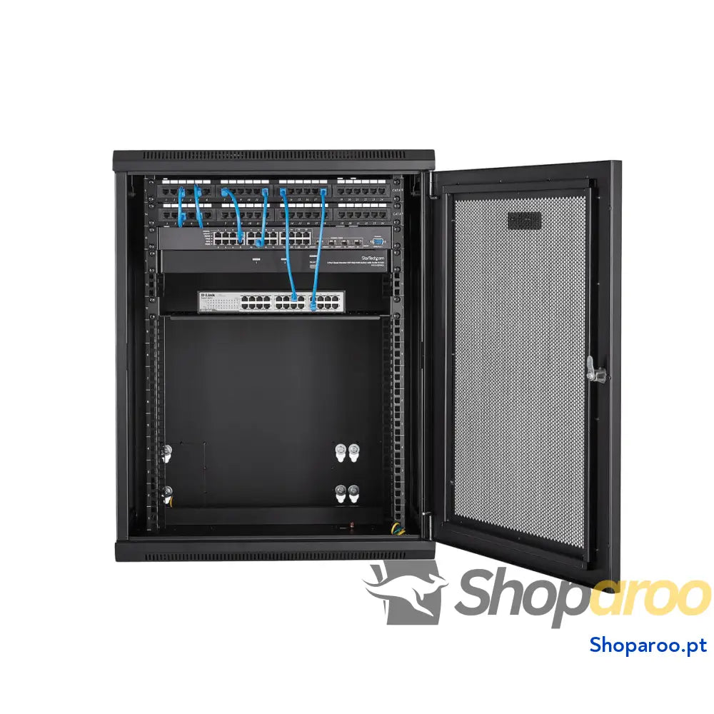 Armário rack mural Startech RK1520WALHM