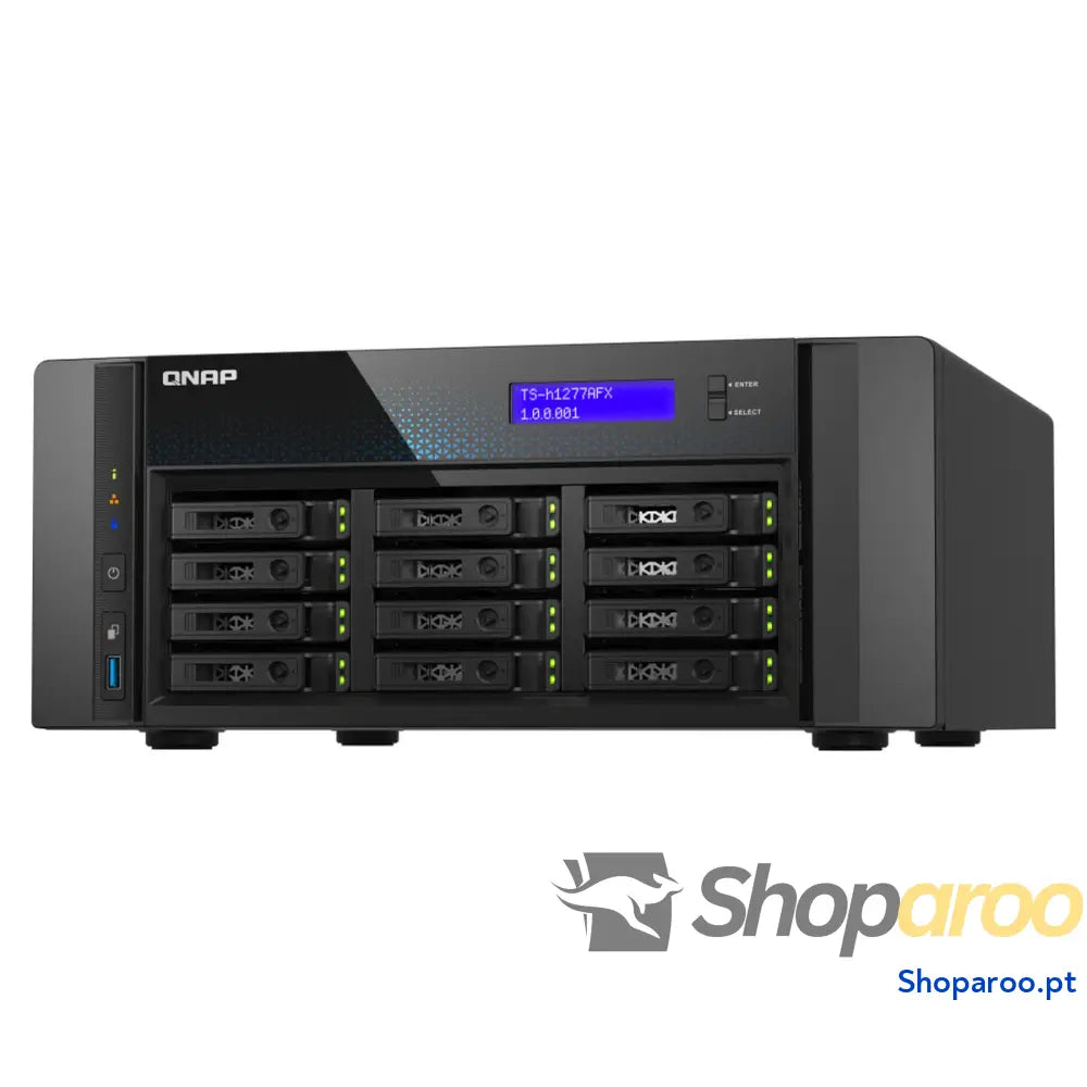 Armazenamanto em Rede NAS Qnap TS-H1277AFX-R7-32G Preto