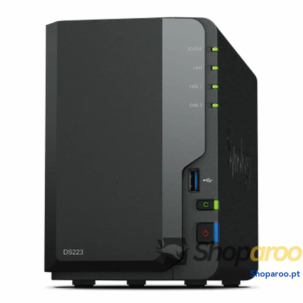 Armazenamanto em Rede NAS Synology DS223 Preto