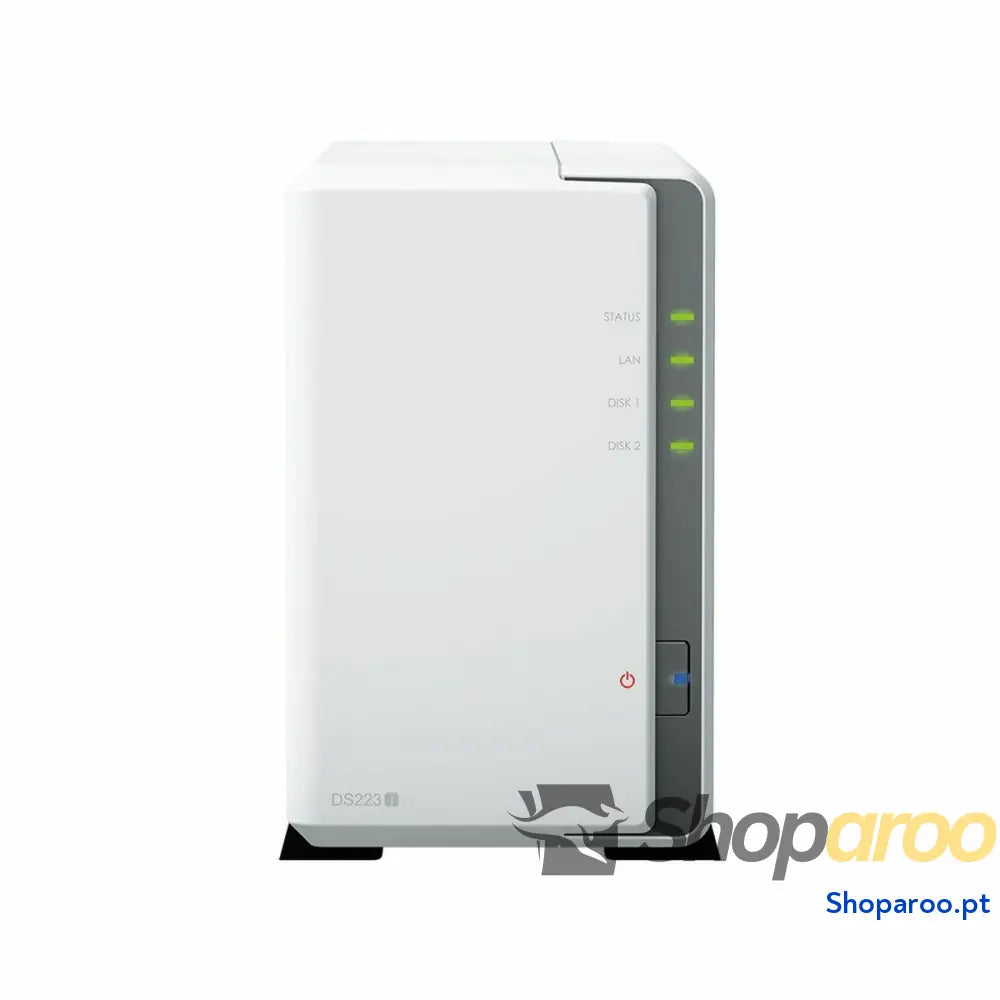 Armazenamanto em Rede NAS Synology DS223J Quad Core Branco