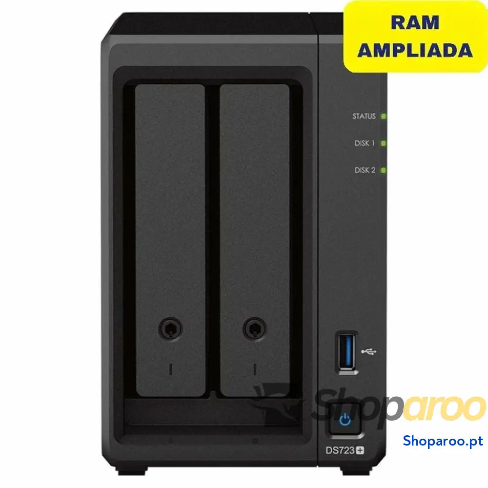 Armazenamanto em Rede NAS Synology DS723+/8G Dual Core